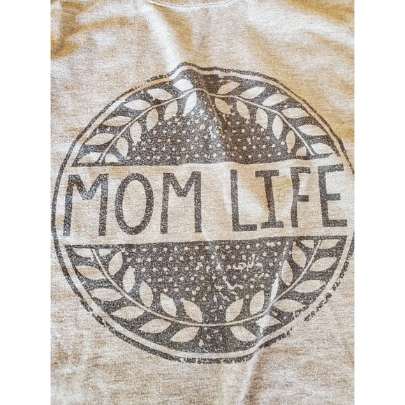 4/15 MOM LIFE Tank Top Mother Wife Family Graphic Tank Top Size Large ECU - Picture 2 of 5
